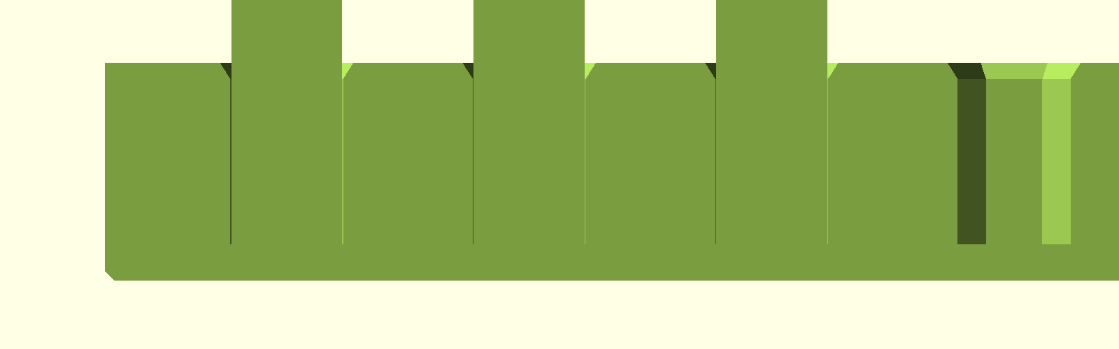 Cutaway: pocket depth, floor, and the 45° mouth break